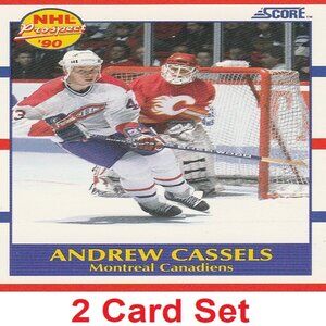 Andrew Cassels Hockey Card Collection